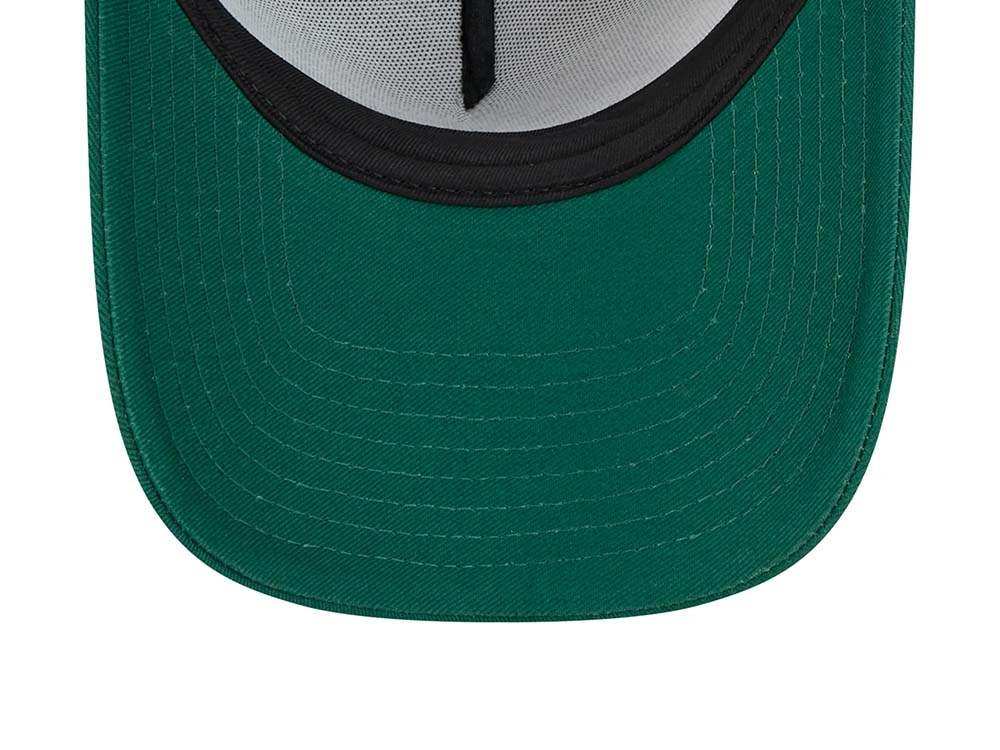 New Era New York Jets Sideline 2024 9Forty A Frame Trucker Snapback Cap