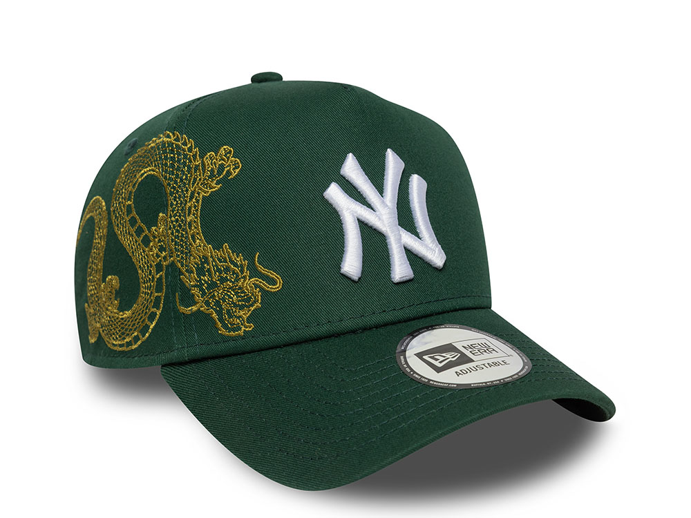 New Era New York Yankees Dark Green Dragon Edition 9Forty A Frame Snapback Cap