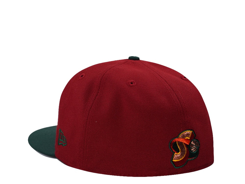 New Era Seattle Supersonics Love this Game Red Two Tone Edition 59Fifty Fitted Cap