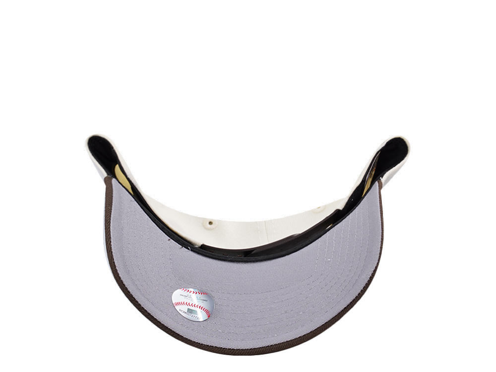 New Era Houston Astros 40th Anniversary Cow Burnt Wood Two Tone Edition 9Forty A Frame Snapback Cap