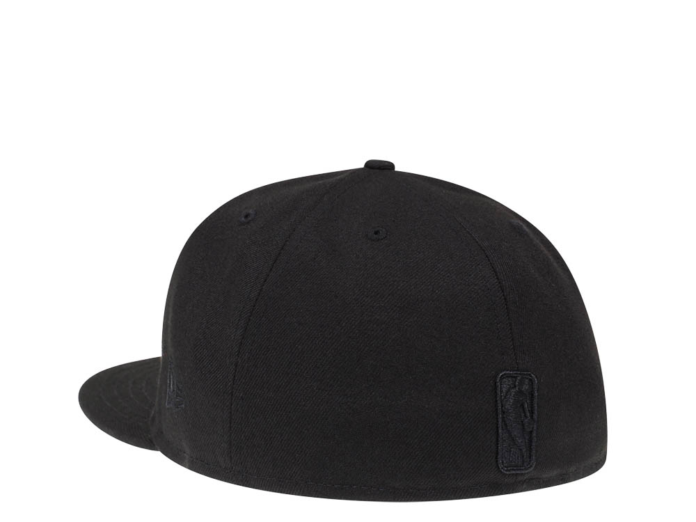 New Era Chicago Bulls Black All Black Classic Edition 59Fifty Fitted Cap