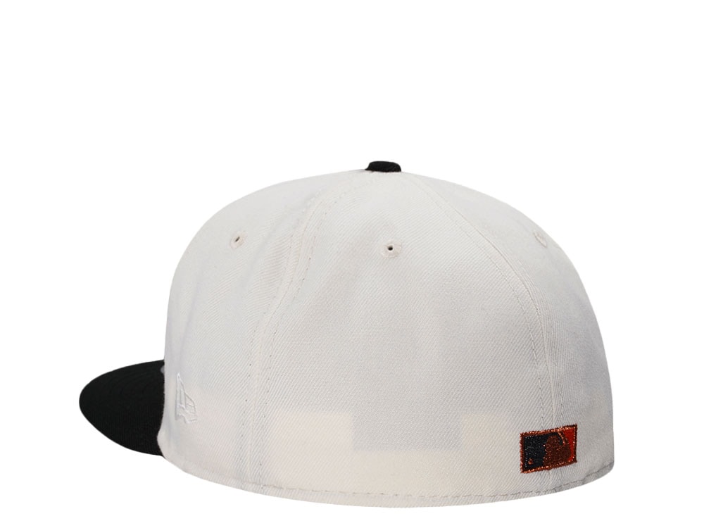 New Era San Francisco Giants 20 AT 24 Chrome Metallic Two Tone Edition 59Fifty Fitted Cap