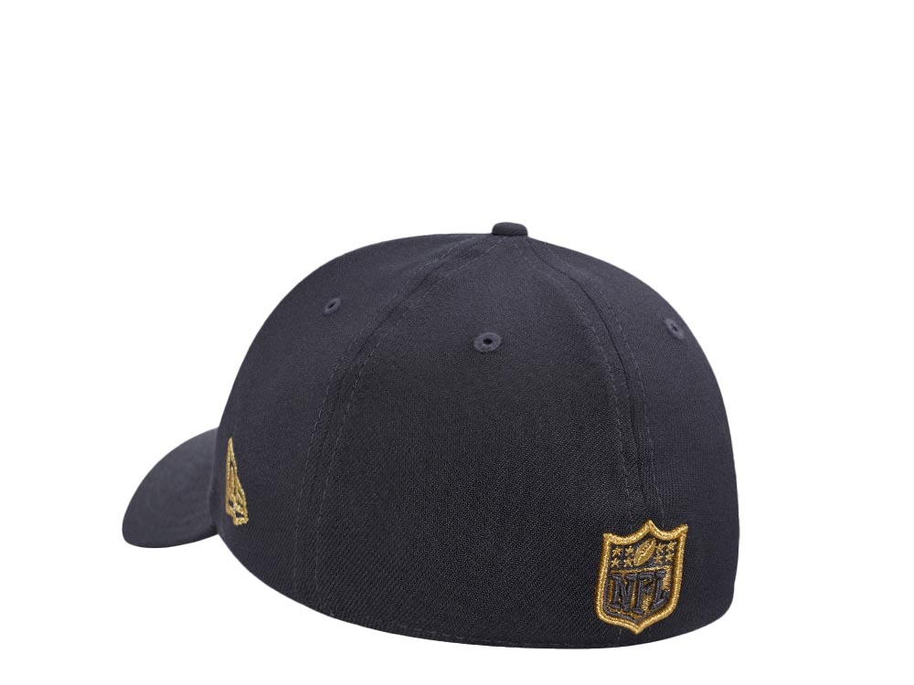 New Era New Orleans Saints Gray Gold Edition 39Thirty Stretch Cap