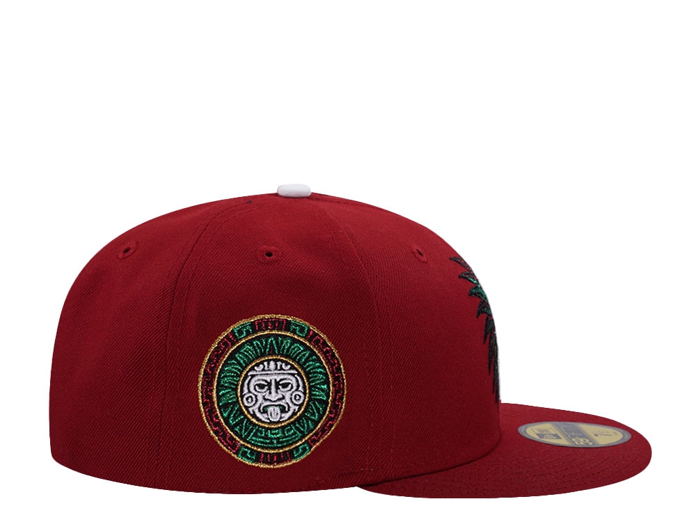 New Era Mexico Warrior Red Prime Edition 59Fifty Fitted Cap