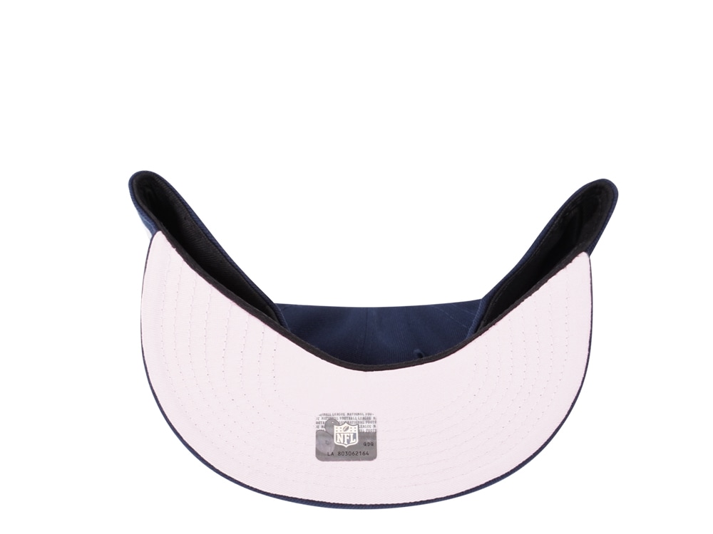 New Era Seattle Seahawks Navy Chainstitchheart Edition 59Fifty Fitted Cap