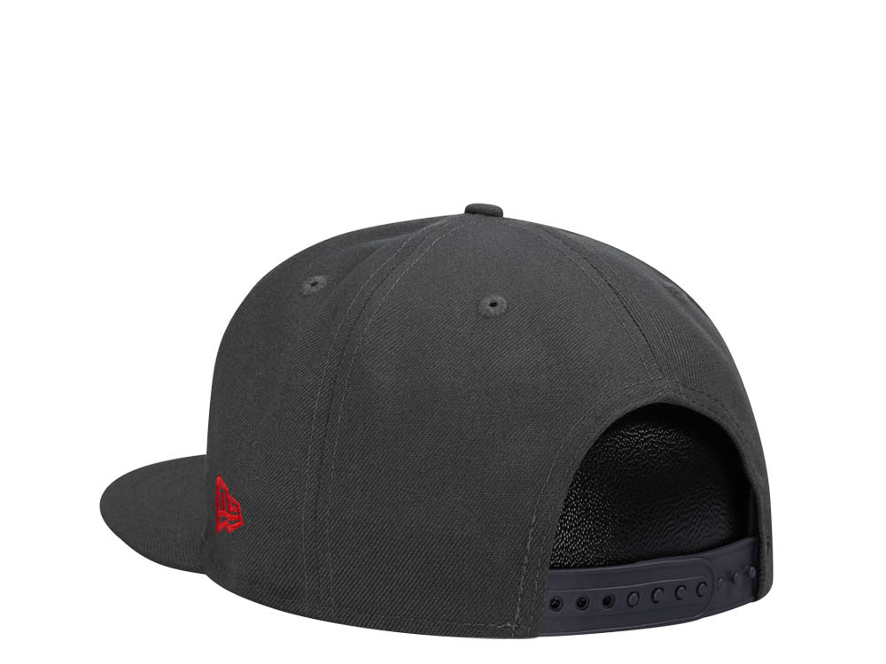 New Era Tampa Bay Buccaneers Gray Red Detail Edition 9Fifty Snapback Cap