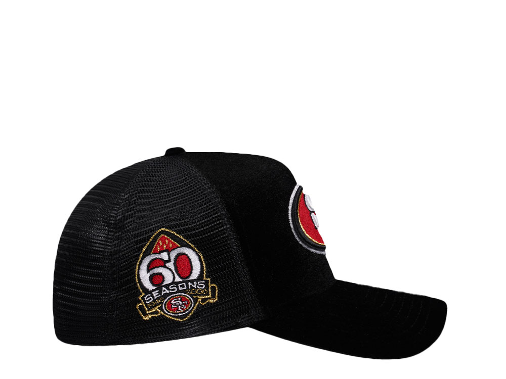 New Era San Francisco 60 Seasons Velvet Trucker Edition 9Forty A Frame Snapback Cap