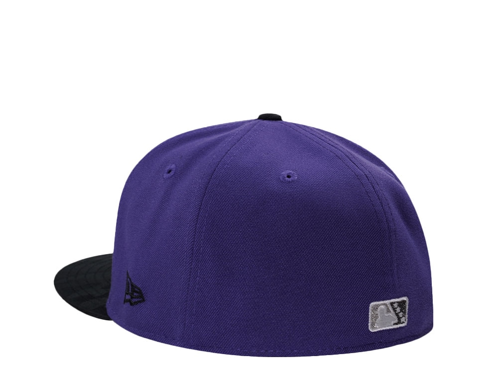 New Era Las Vegas 51s Midnight Camo Visor Purple Two Tone Edition 59Fifty Fitted Cap