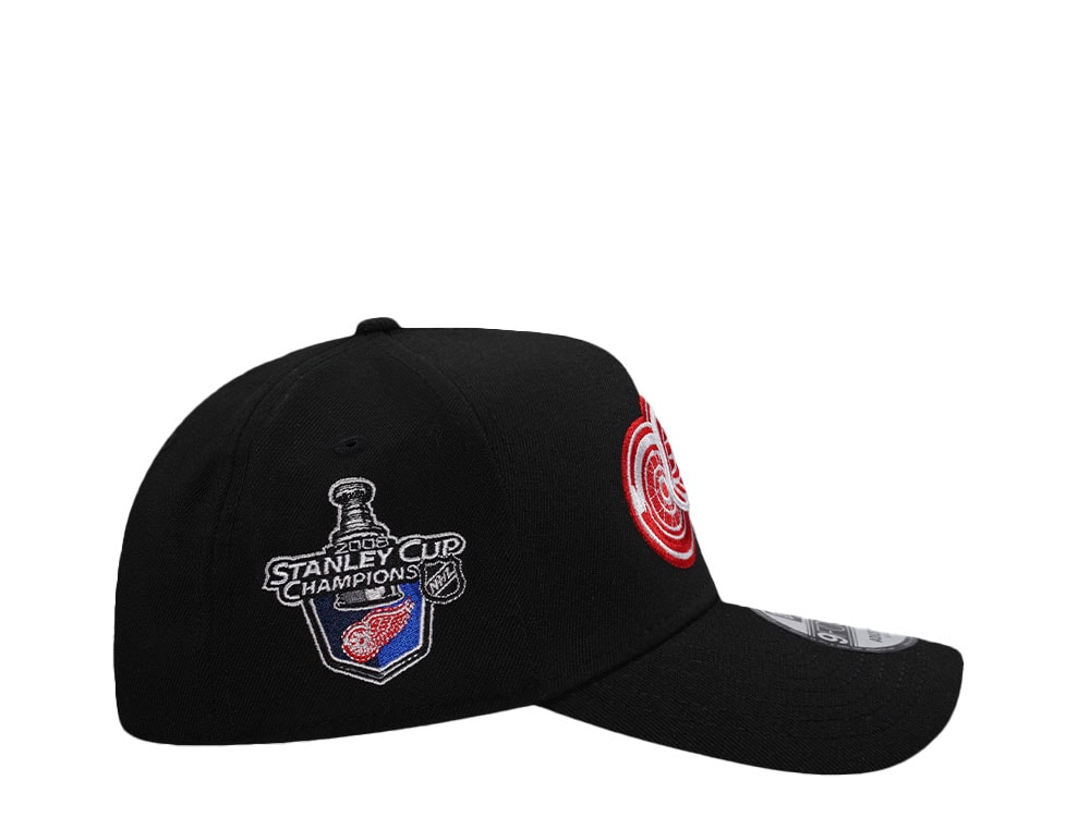 New Era Detroit Red Wings Stanley Cup Champions 2010 Black Edition 9Forty A Frame Snapback Cap