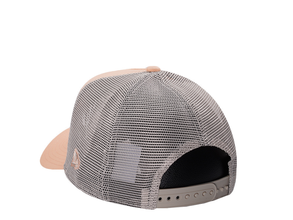 New Era New York Yankees Peach Prime Edition 9Forty A Frame Trucker Snapback Cap