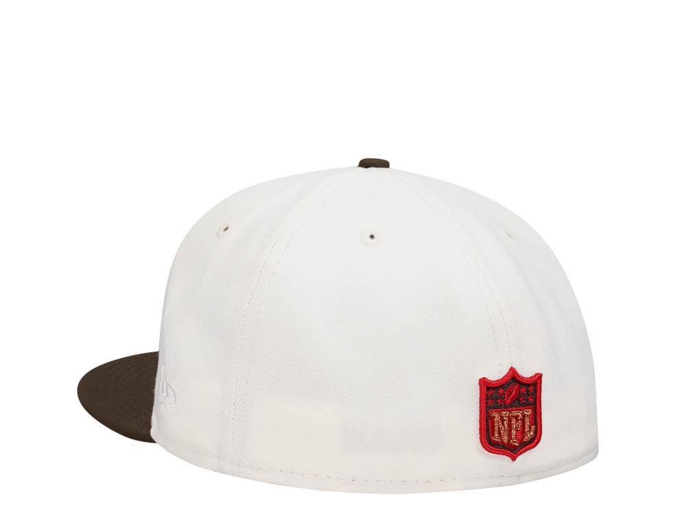 New Era Detroit Lions 75 Seasons Chrome Two Tone Edition 59Fifty Fitted Cap