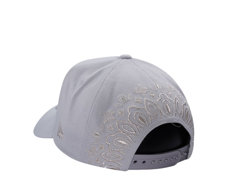 New Era Los Angeles Dodgers MLB Rear Arch Gray Edition 9Forty A Frame Snapback Cap