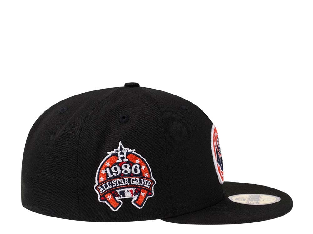 New Era Houston Astros All Star Game 1986 Black Prime Edition 59Fifty Fitted Cap
