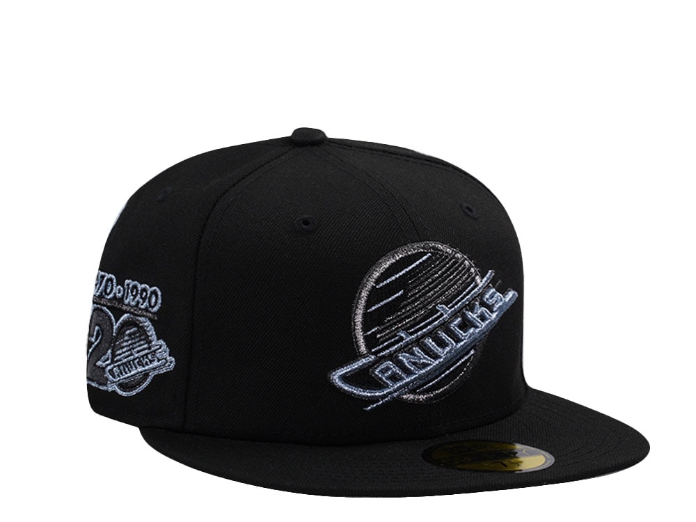New Era Vancouver Canucks 20th Anniversary Black Prime Edition 59Fifty Fitted Cap
