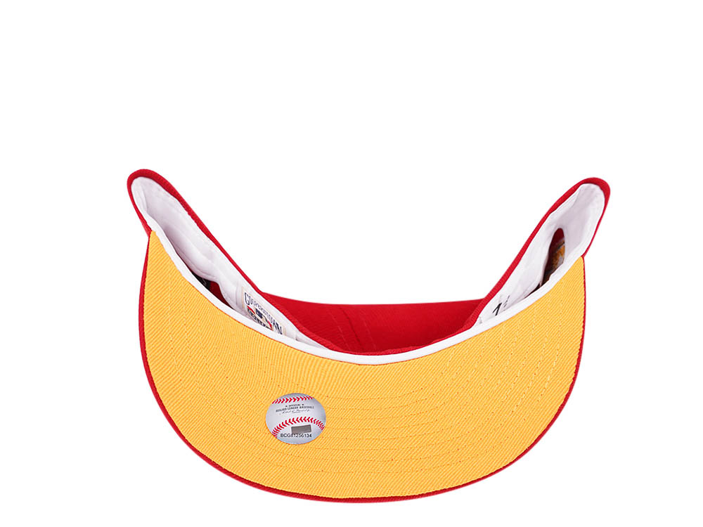 New Era Pittsburgh Pirates World Series 1925 Red and Yellow Edition 59Fifty Fitted Cap