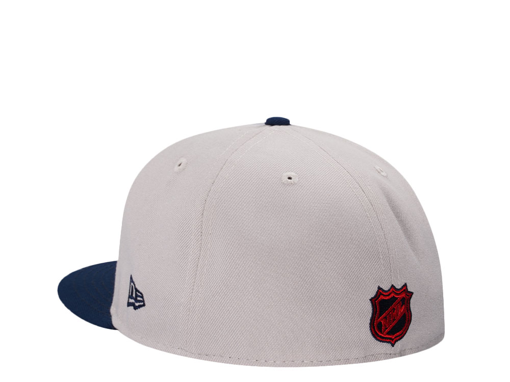 New Era New York Rangers 85th Anniversary Stone Two Tone Edition 59Fifty Fitted Cap