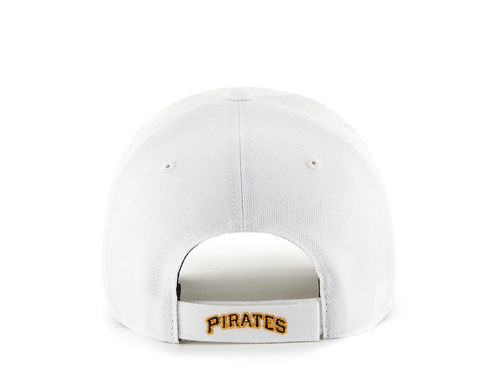 47Brand Pittsburgh Pirates Classic White Strapback Cap