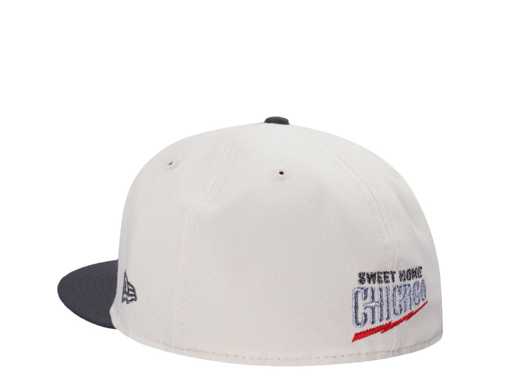 New Era Chicago Cubs Sweet Home Chrome Two Tone Edition 59Fifty Fitted Cap