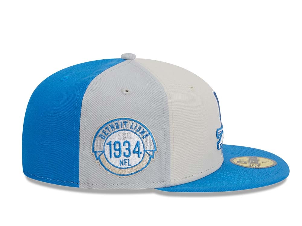 New Era Detroit Lions NFL Sideline 2023 59Fifty Fitted Cap