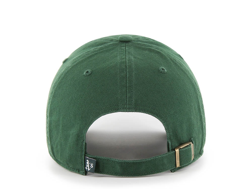 47 Brand Oakland Athletics Dark Green Edition Clean Up Strapback Cap