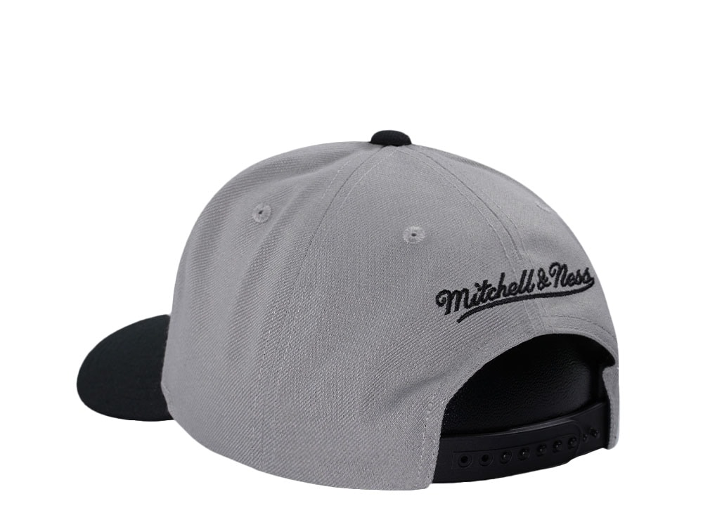 Mitchell & Ness Vegas Golden Knights Pro Crown Fit Gray Snapback Cap