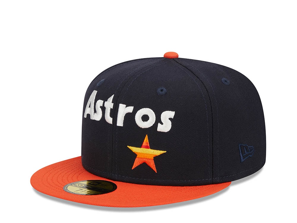 New Era Houston Astros All Star Game 1986 Retro Script Two Tone Edition 59Fifty Fitted Cap