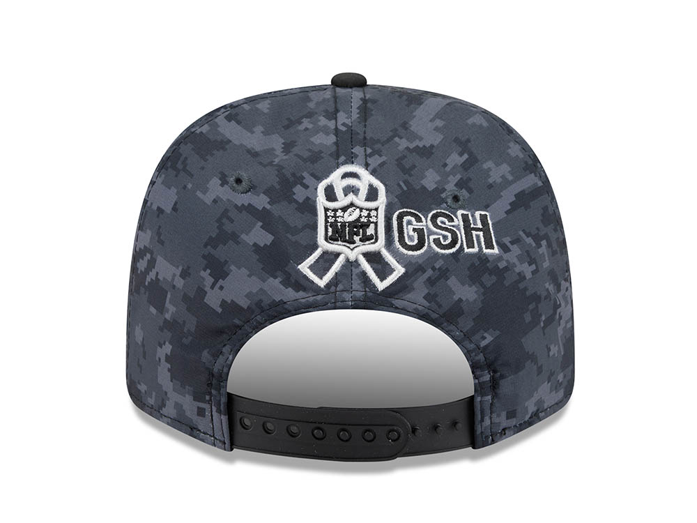 New Era Chicago Bears NFL Salute to Service 2026 Digi Camo Black 9Seventy Stretch Snapback Cap