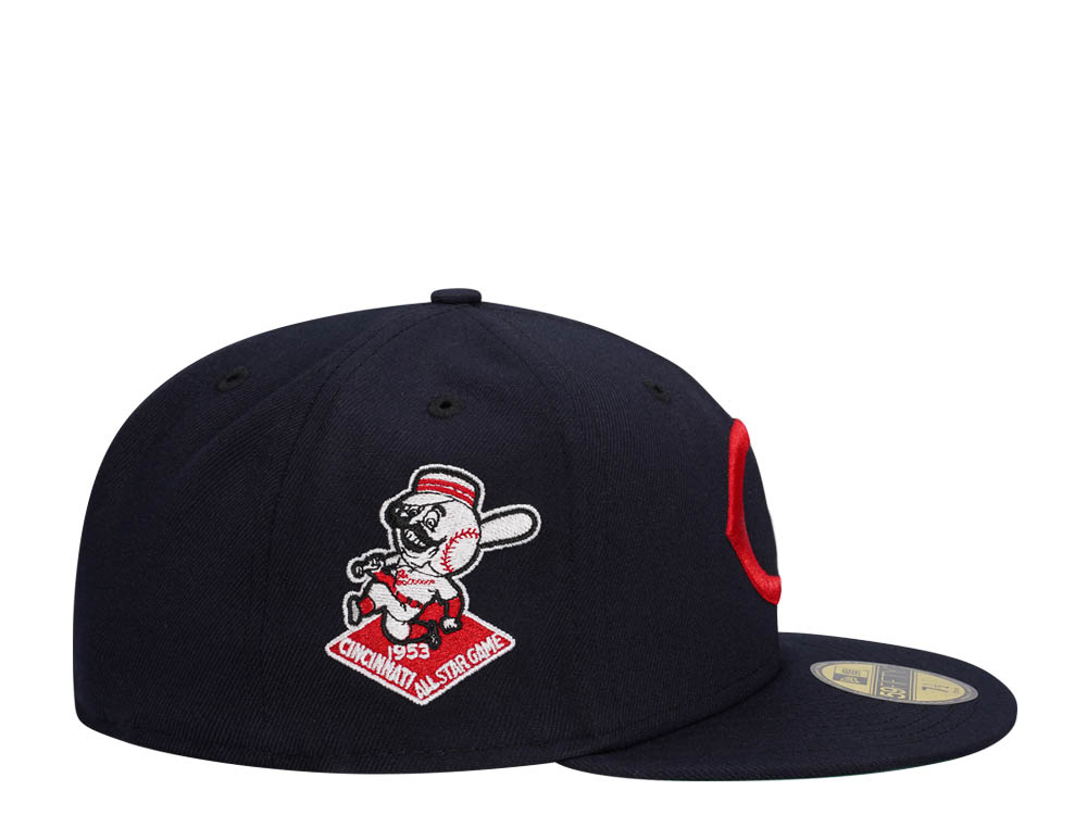 New Era Cincinnati Reds All Star Game 1953 Throwback Pack 59Fifty Fitted Cap