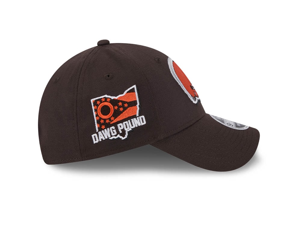New Era Cleveland Browns NFL24 Draft 9Forty Stretch Snapback Cap