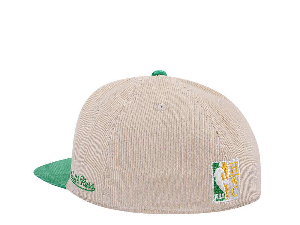 Mitchell & Ness Seattle Supersonics All Star 1994 Two Tone Hardwood Classic Cord Edition Dynasty Fitted Cap