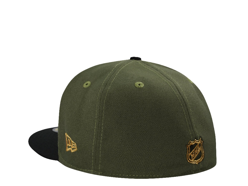 New Era Buffalo Sabres 50th Anniversary Rifle Green Two Tone Edition 59Fifty Fitted Cap