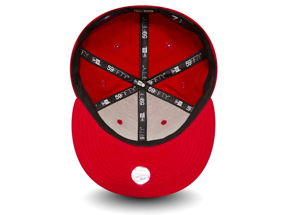 New Era New York Yankees Plain Red Prime Edition 59Fifty Fitted Cap