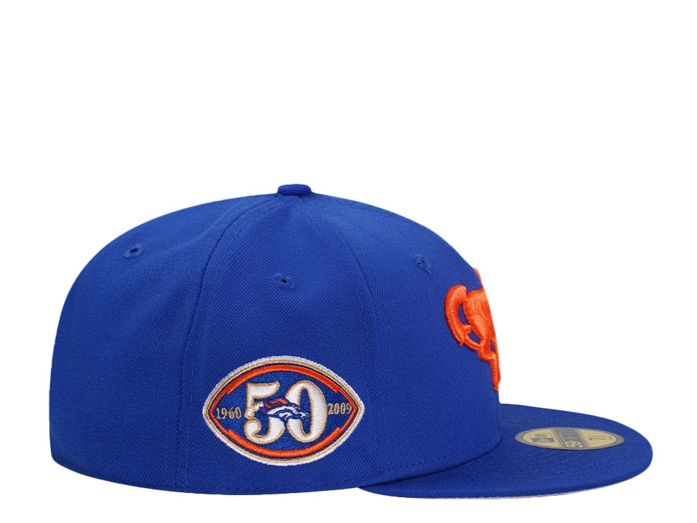 New Era Denver Broncos 50th Anniversary Vintage Edition 59Fifty Fitted Cap