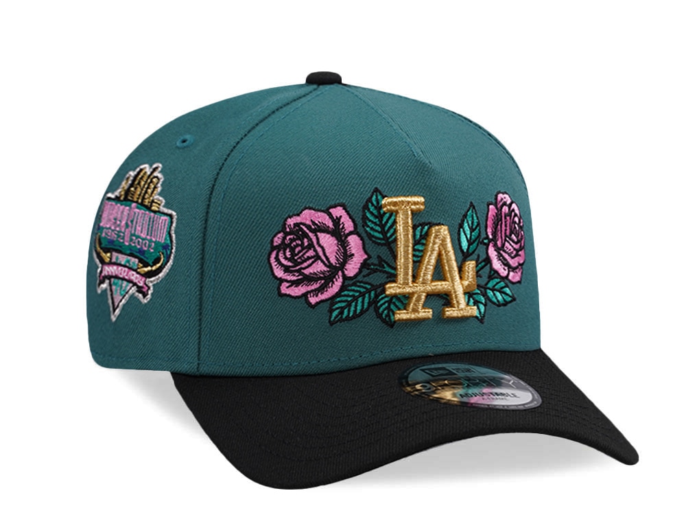 New Era Los Angeles Dodgers 40th Anniversary Rose Pine Two Tone Edition 9Forty A Frame Snapback Cap