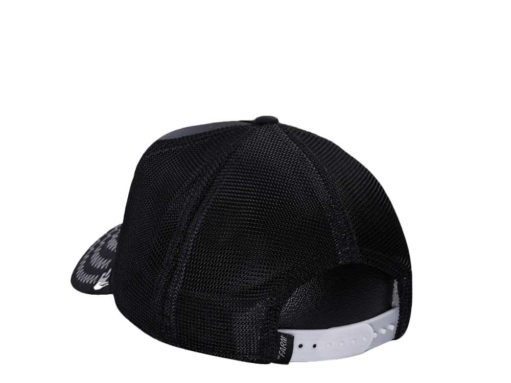 Goorin Bros Vulture Back of Buzzard Black Trucker Snapback Cap