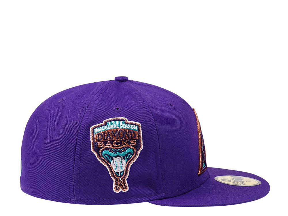 New Era Arizona Diamondbacks Inaugural 1998 Season Purple Edition 59Fifty Fitted Cap