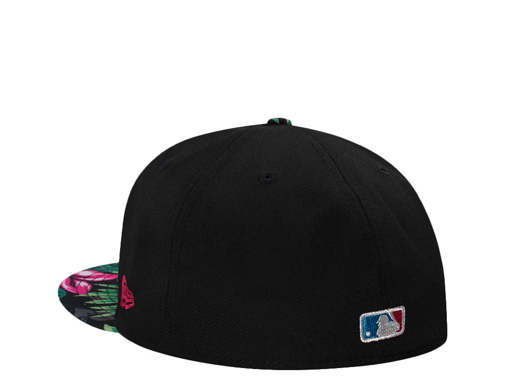 New Era Miami Marlins Floral Summer Two Tone Edition 59Fifty Fitted Cap