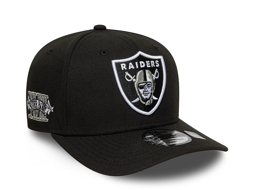 New Era Las Vegas Raiders Super Bowl XVIII 9Seventy Stretch Snapback Cap
