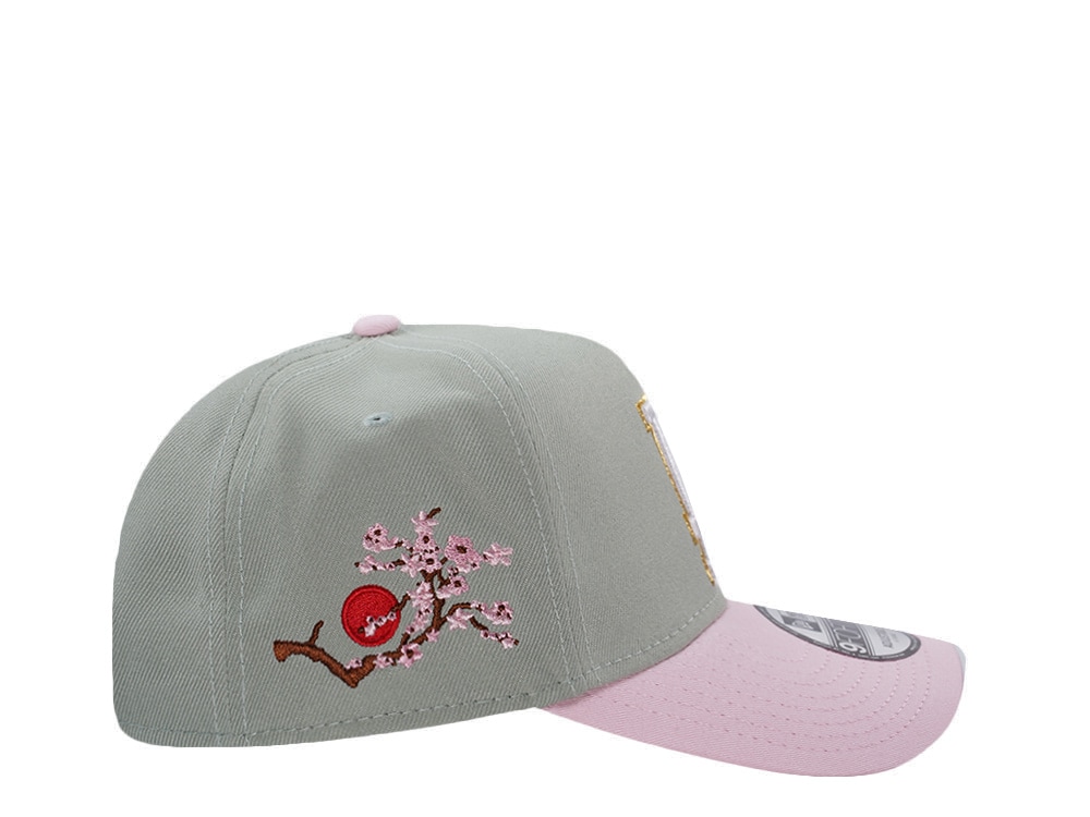 New Era Los Angeles Dodgers Evergreen Pink Two Tone Edition 9Forty A Frame Snapback Cap