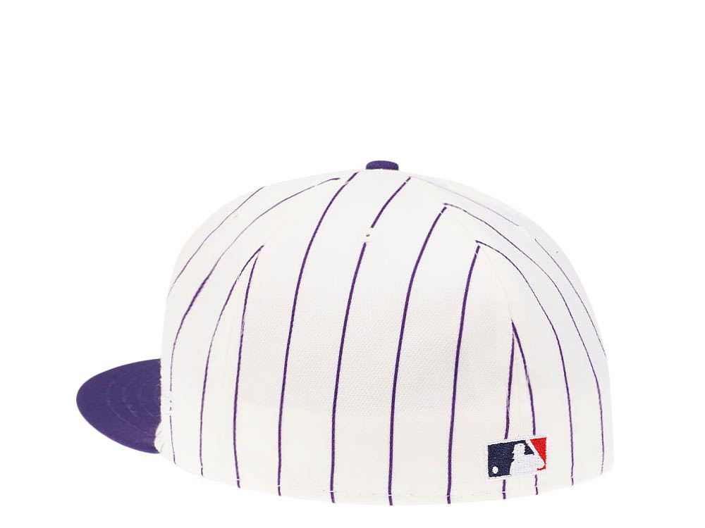 New Era Colorado Rockies 10th Anniversary Pinstripe Heroes Elite Edition 59Fifty Fitted Cap