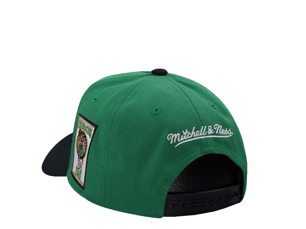 Mitchell & Ness Boston Celtics NBA In The City Green Edition Pro Pinch Fit Snapback Cap