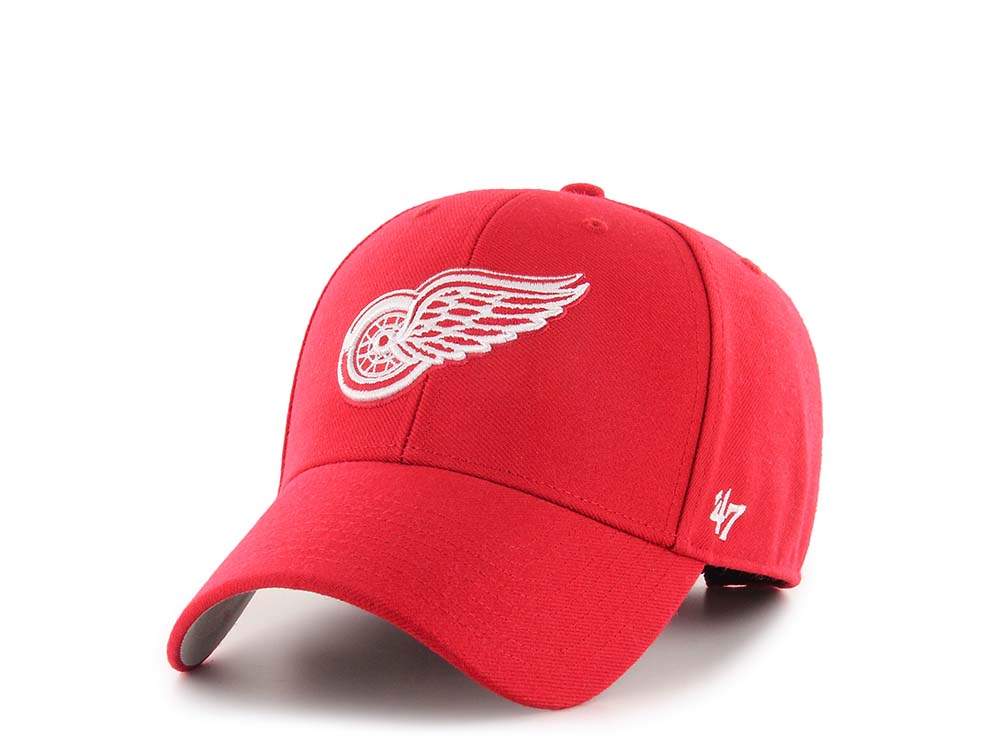 47Brand Detroit Redwings Classic Red Strapback Cap