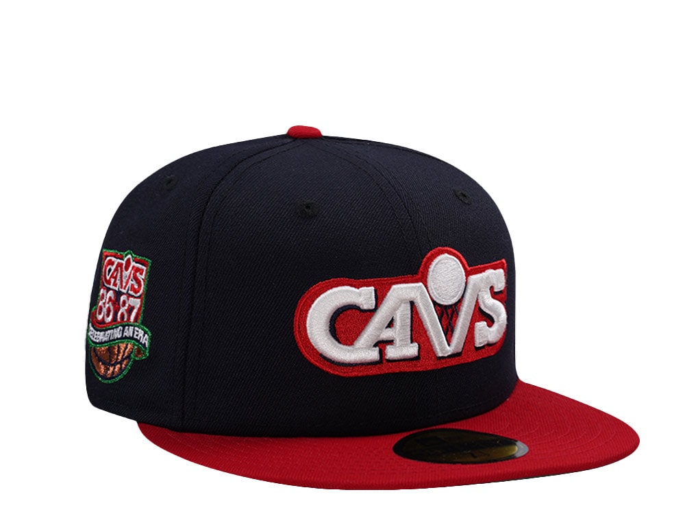 New Era Cleveland Cavaliers Navy Two Tone Edition 59Fifty Fitted Cap