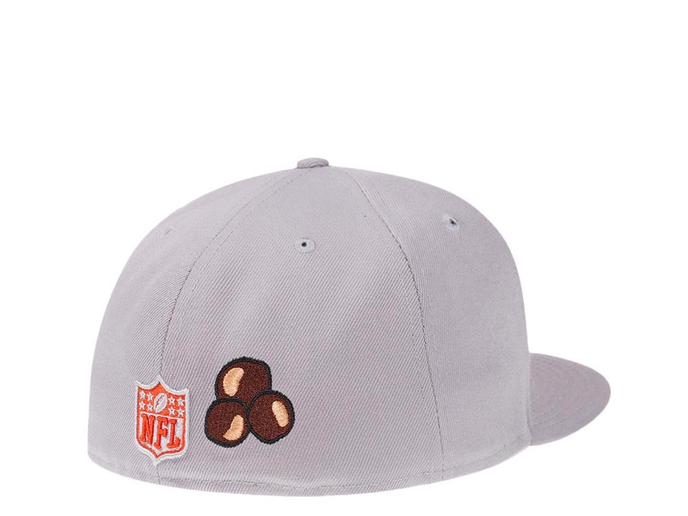 New Era Cleveland Browns City Icons Grey Edition 59Fifty Fitted Cap