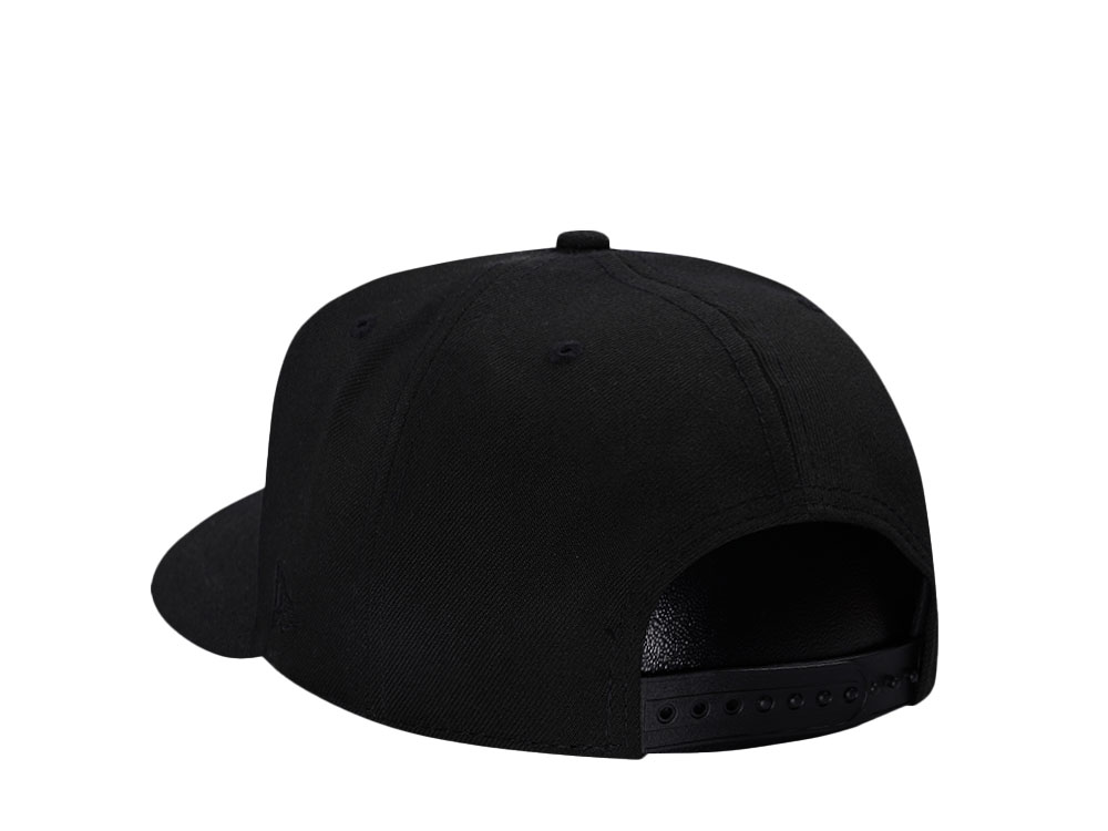 New Era New York Mets World Champions Black Throwback Edition A Frame 9Fifty Snapback Cap