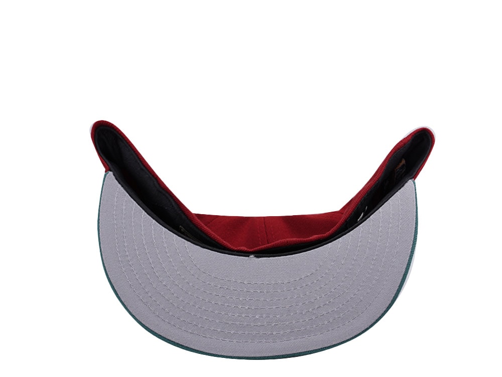 New Era Seattle Supersonics Maroon Two Tone Edition 59Fifty Fitted Cap