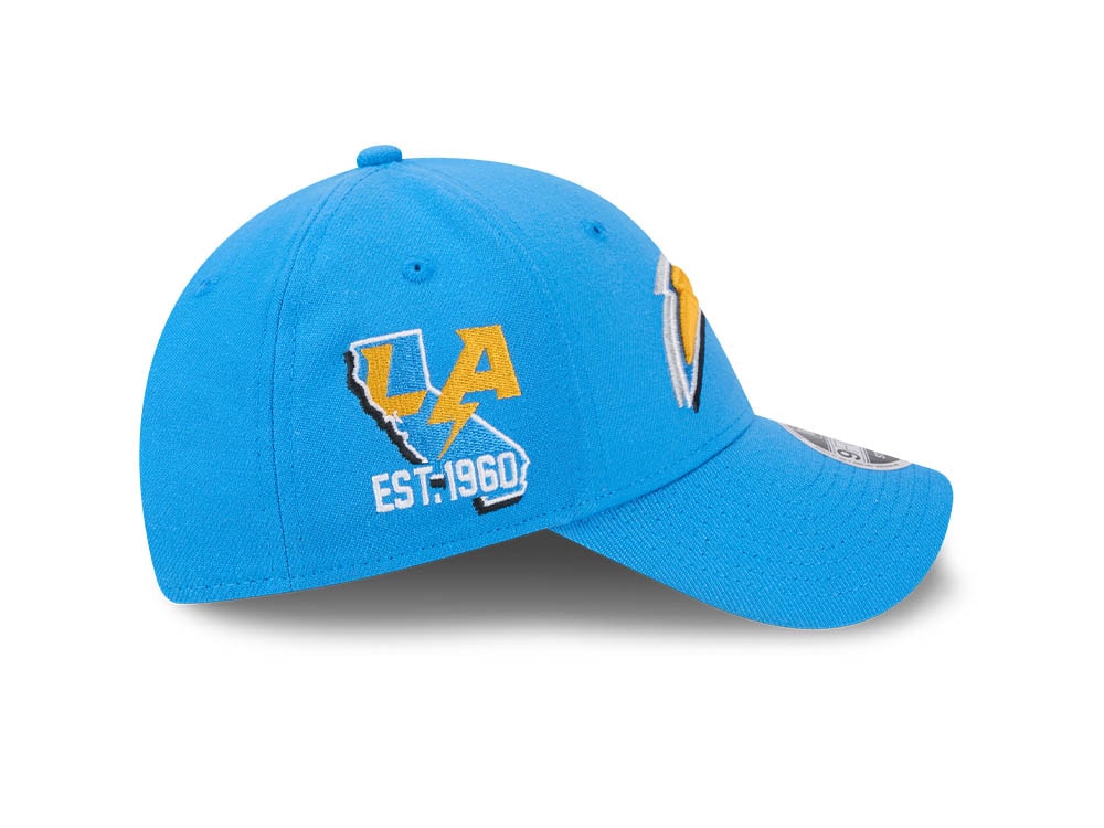 New Era Los Angeles Chargers NFL24 Draft 9Forty Stretch Snapback Cap