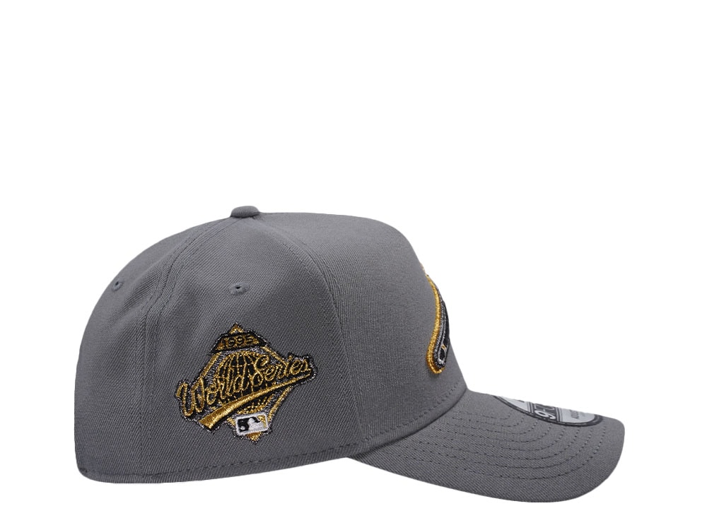 New Era Atlanta Braves World Series 1995 Gray Edition 9Forty A Frame Snapback Cap