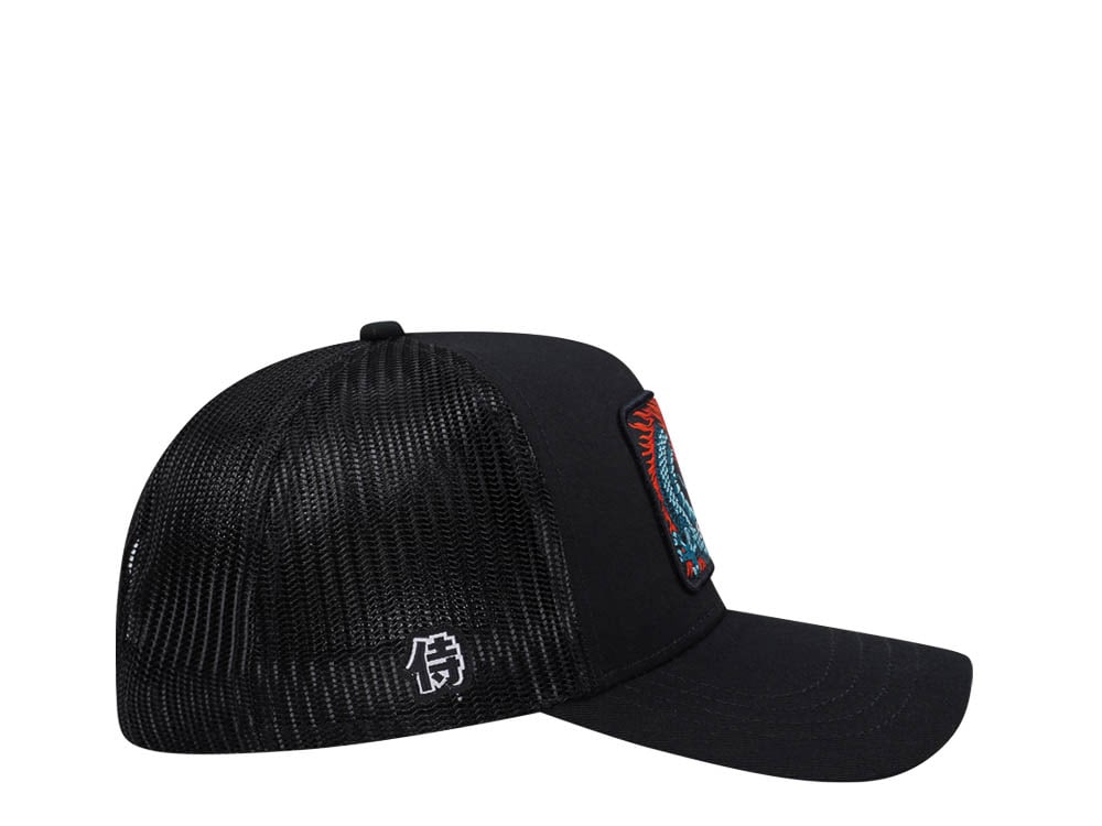 Capslab Fantastic Beasts Dragon Black Trucker Snapback Cap