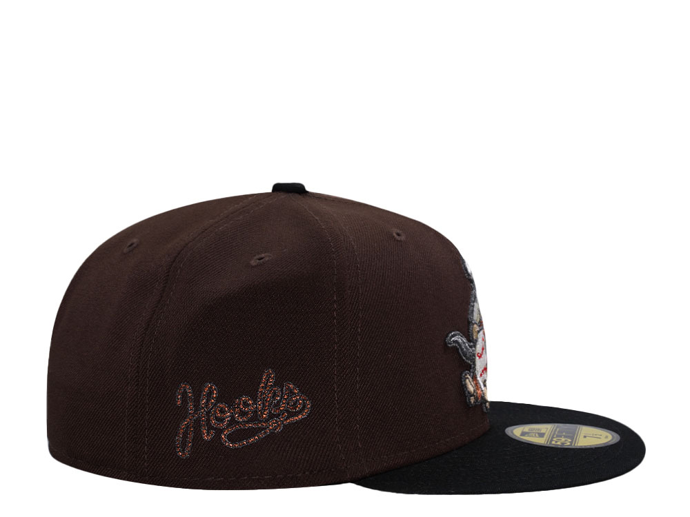 New Era Corpus Christi Hooks Rodeo Night Burnt Two Tone Edition 59Fifty Fitted Cap